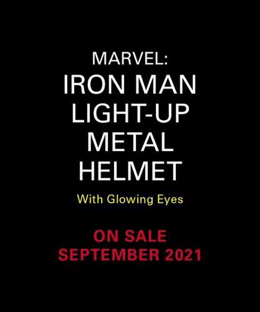 Marvel: Iron Man Light-Up Metal Helmet, 9780762475742