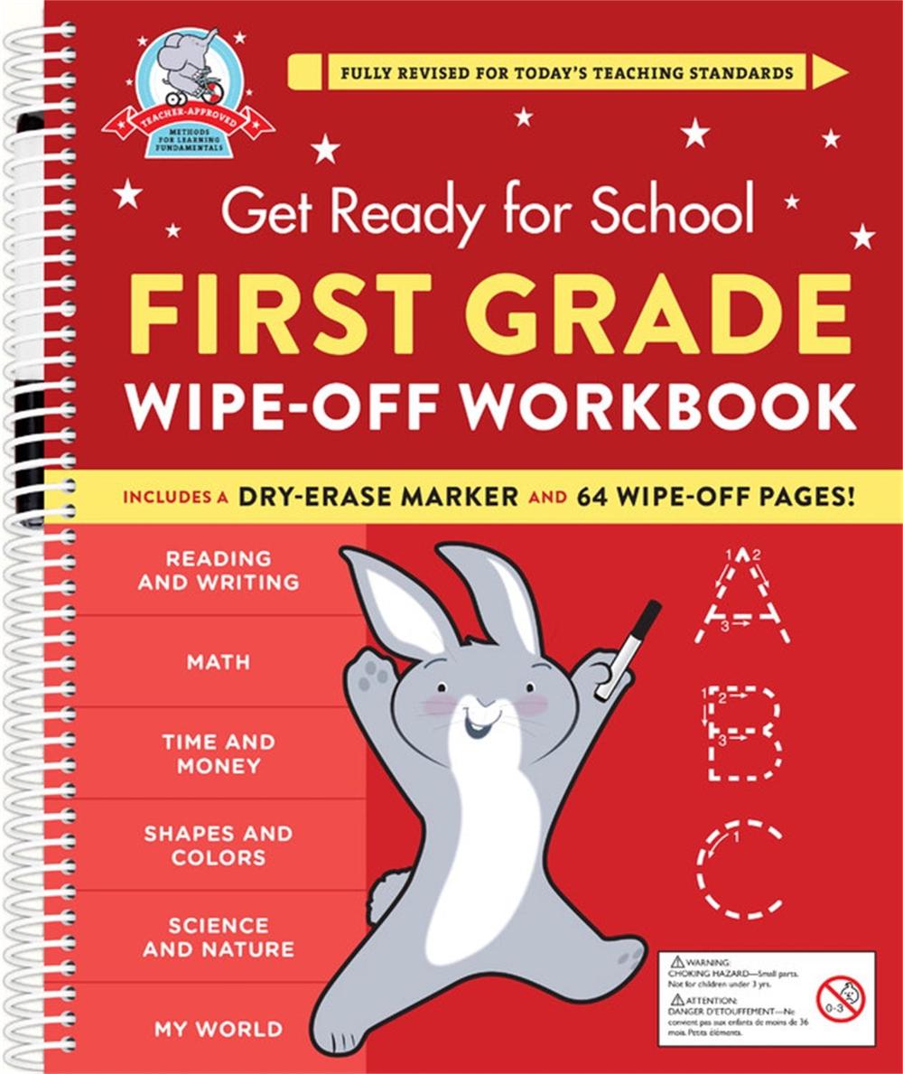 Get Ready for School: First Grade Wipe-Off Workbook by Heather Stella - ISBN: 9780762475841