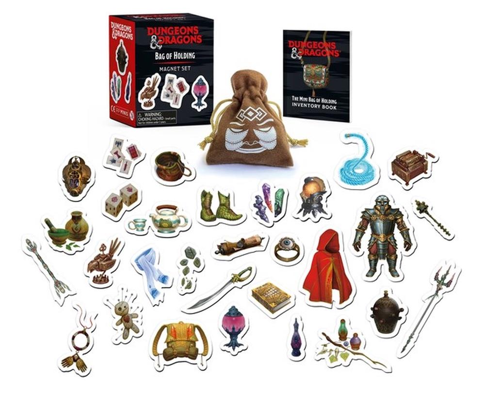 Dungeons & Dragons: Bag of Holding Magnet Set, 9780762475902