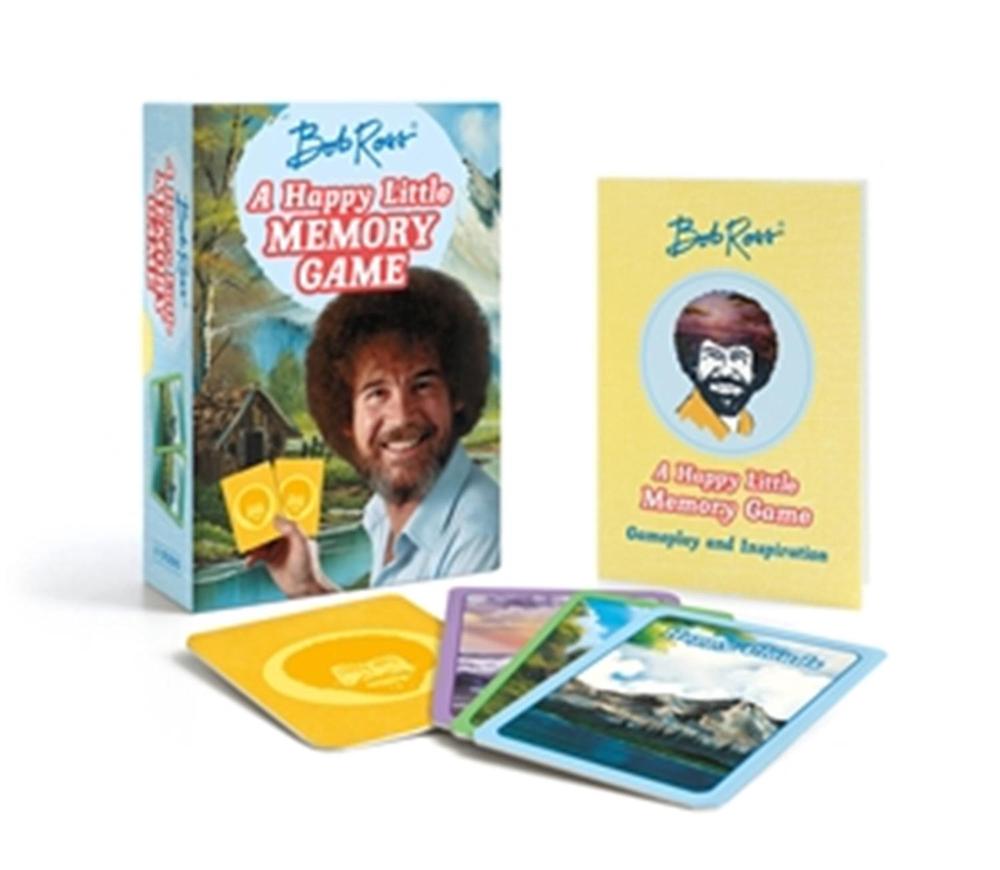 Bob Ross: A Happy Little Memory Game, 9780762479986