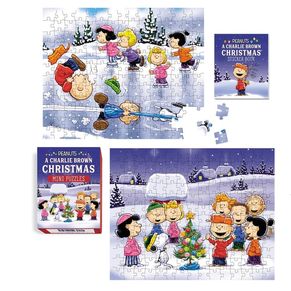 Peanuts: A Charlie Brown Christmas Mini Puzzles by Charles Schulz - ISBN: 9780762480265