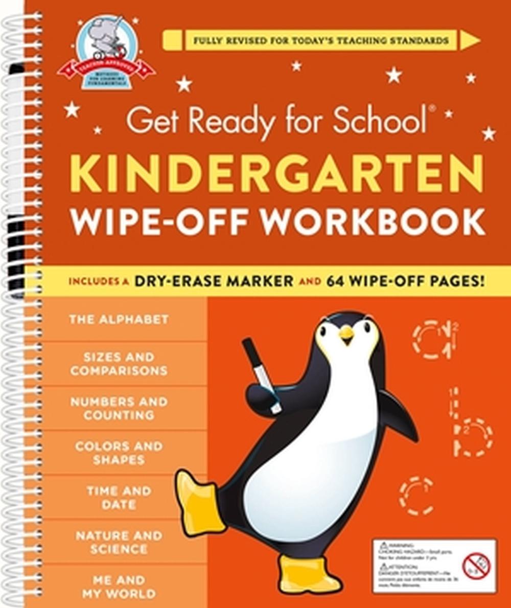 Get Ready for School: Kindergarten Wipe-Off Workbook, 9780762481224
