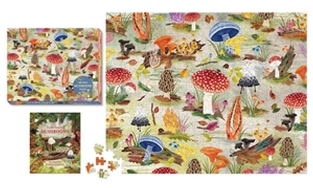 Mushrooms 500-Piece Puzzle by Meg Madden - ISBN: 9780762481392