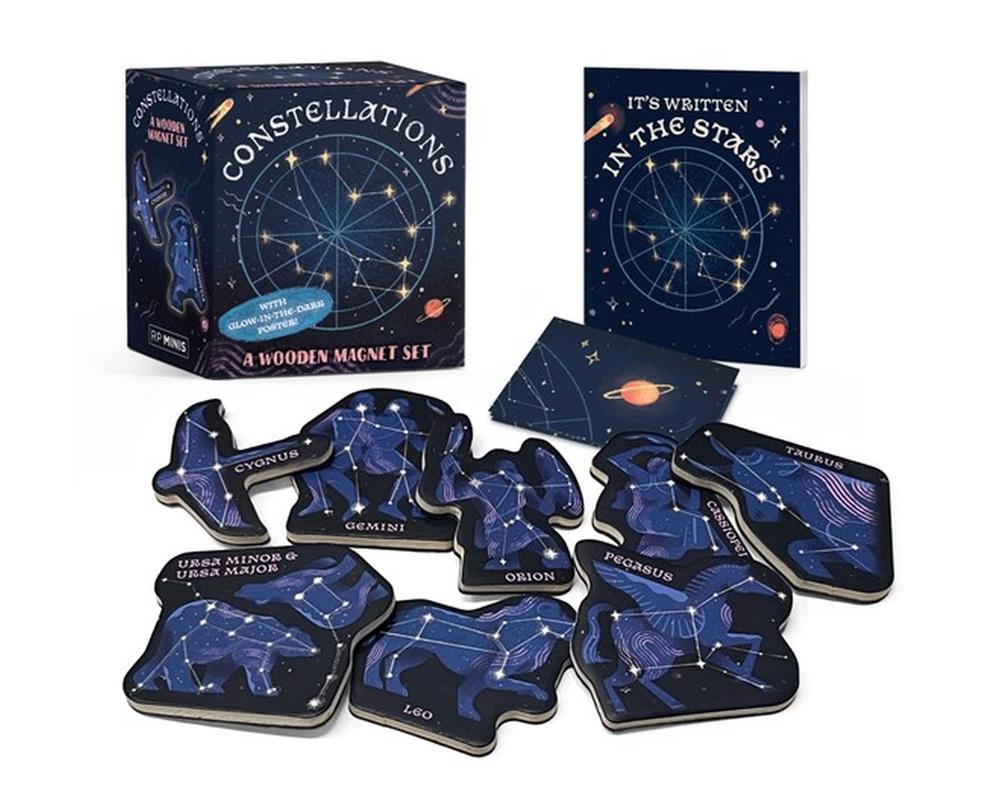 Constellations: A Wooden Magnet Set, 9780762482450