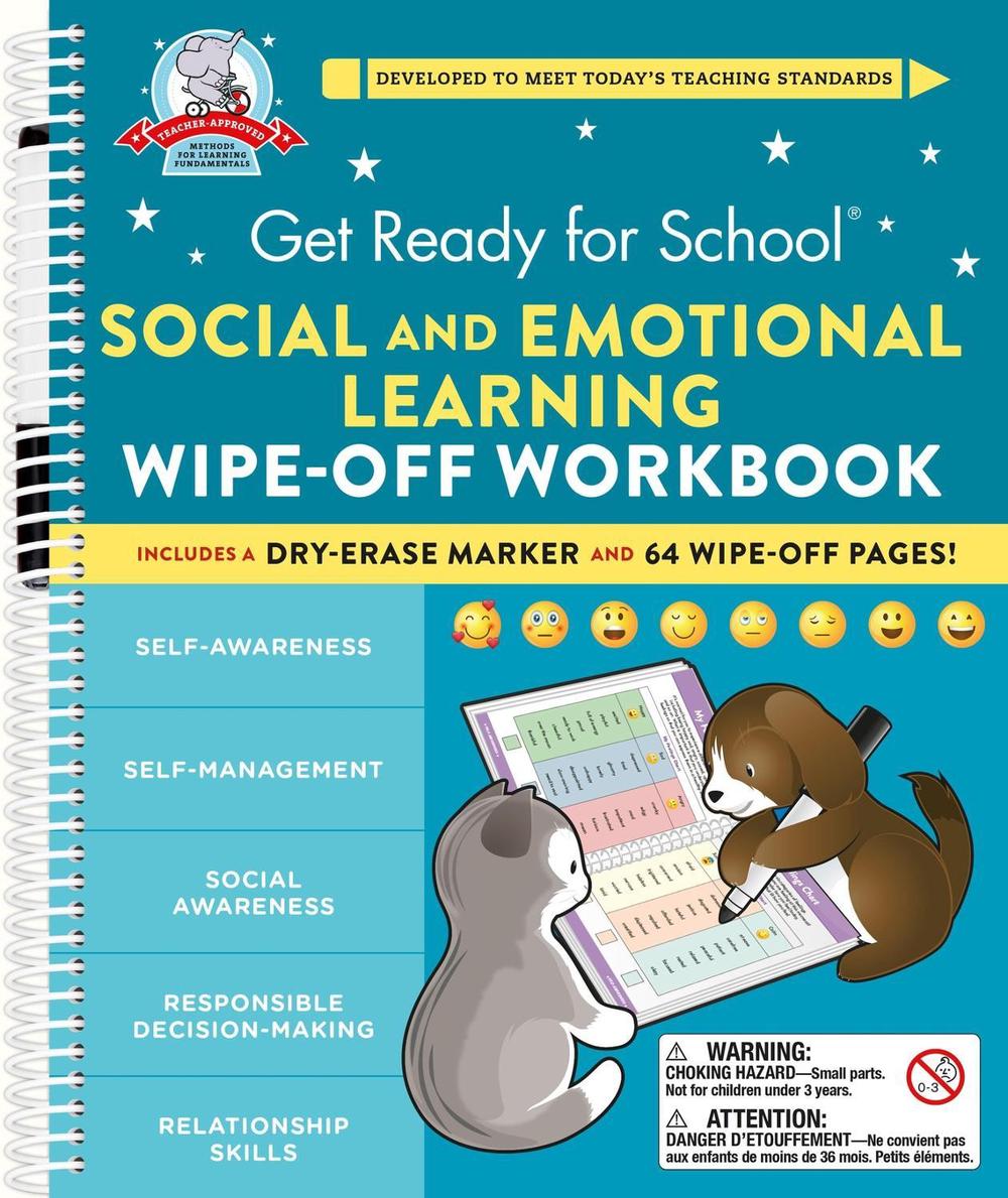 Get Ready for School: Social and Emotional Learning Wipe-Off Workbook by Heather Stella - ISBN: 9780762483228