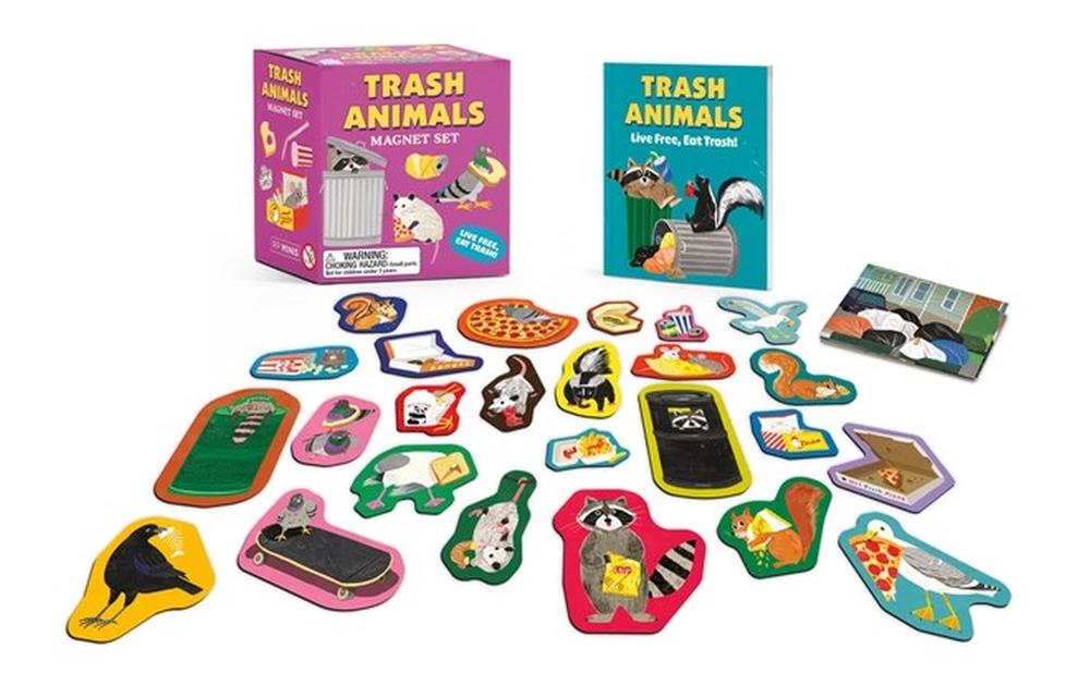 Trash Animals Magnet Set by Alexander Schneider - ISBN: 9780762484317