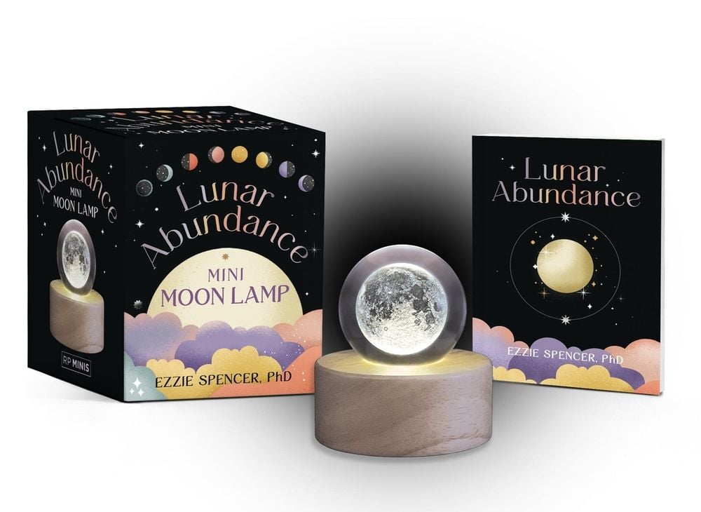 Lunar Abundance Mini Moon Lamp by Ezzie Spencer, PhD - ISBN: 9780762486588