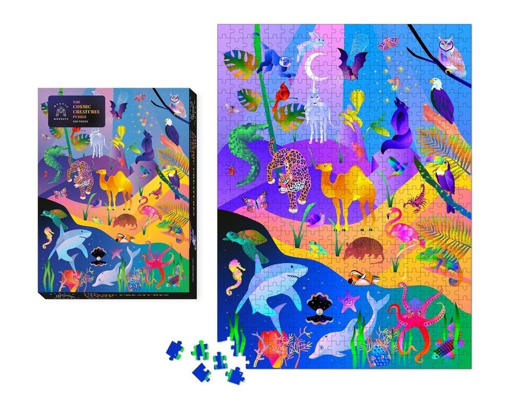 Mystic Mondays: The Cosmic Creatures Puzzle by Grace Duong - ISBN: 9780762487141