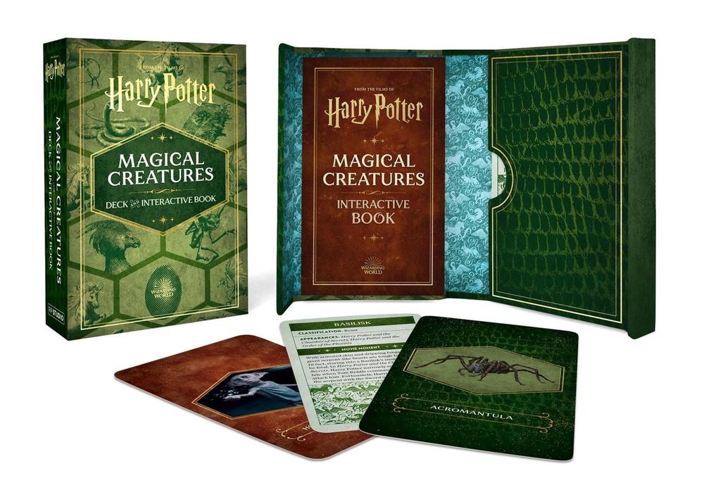 Harry Potter Magical Creatures Deck and Interactive Book, 9780762487257