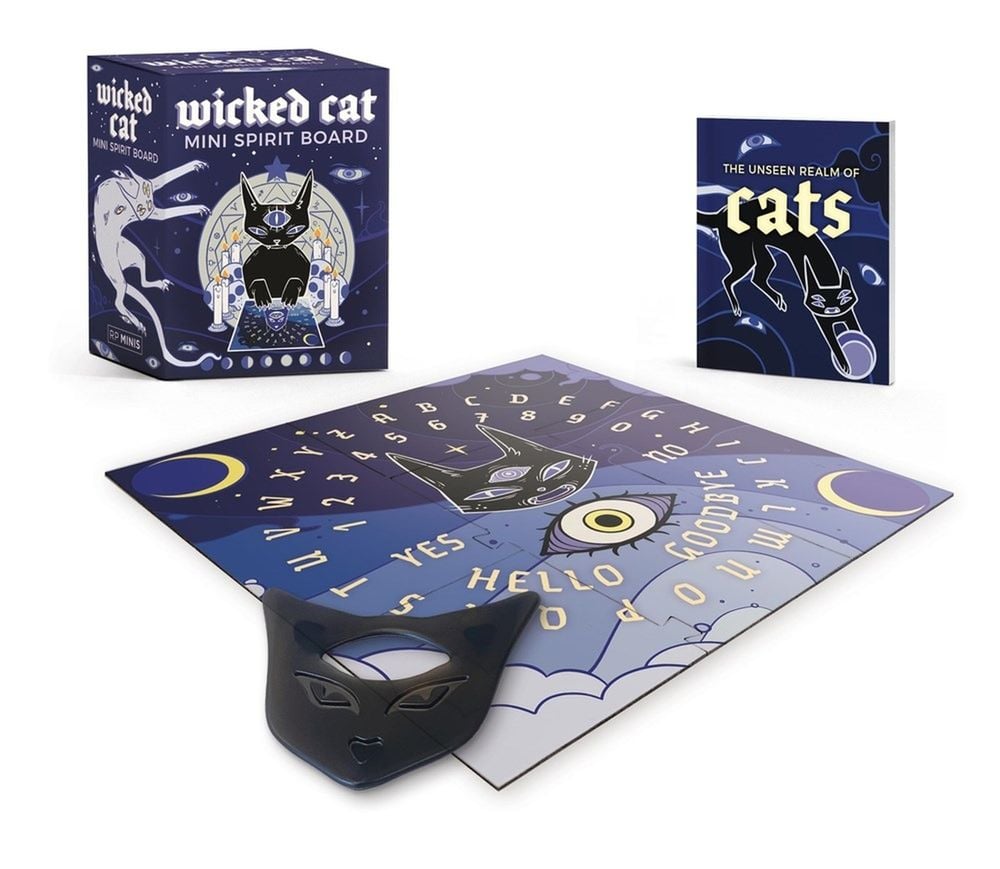 Wicked Cat Mini Spirit Board by Benjamin Harper - ISBN: 9780762487370