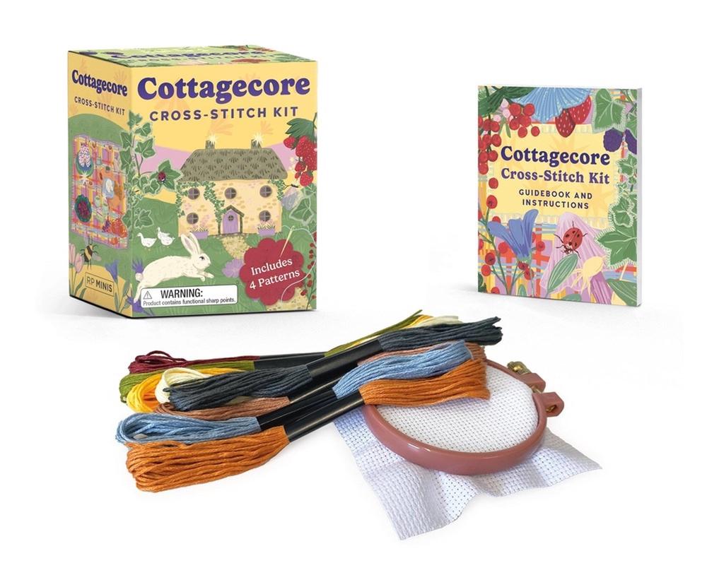 Cottagecore Cross-Stitch Kit by Sosae Caetano - ISBN: 9780762487783