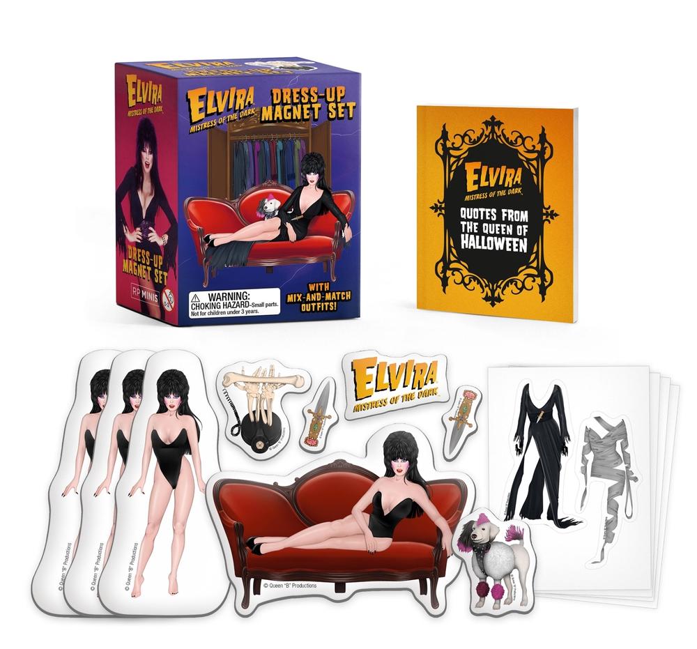 Elvira Dress-Up Magnet Set by Cassandra Peterson - ISBN: 9780762489183