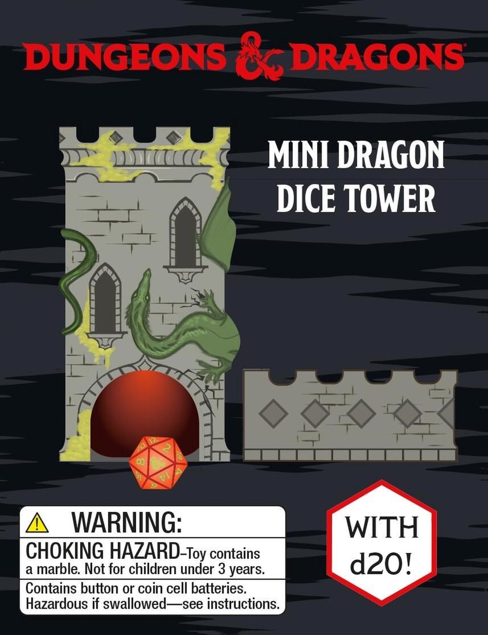Dungeons & Dragons: Mini Dragon Dice Tower, 9780762489718