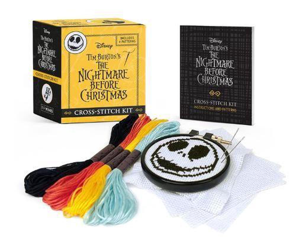 Disney Tim Burton's the Nightmare Before Christmas Cross-Stitch Kit, 9780762495788