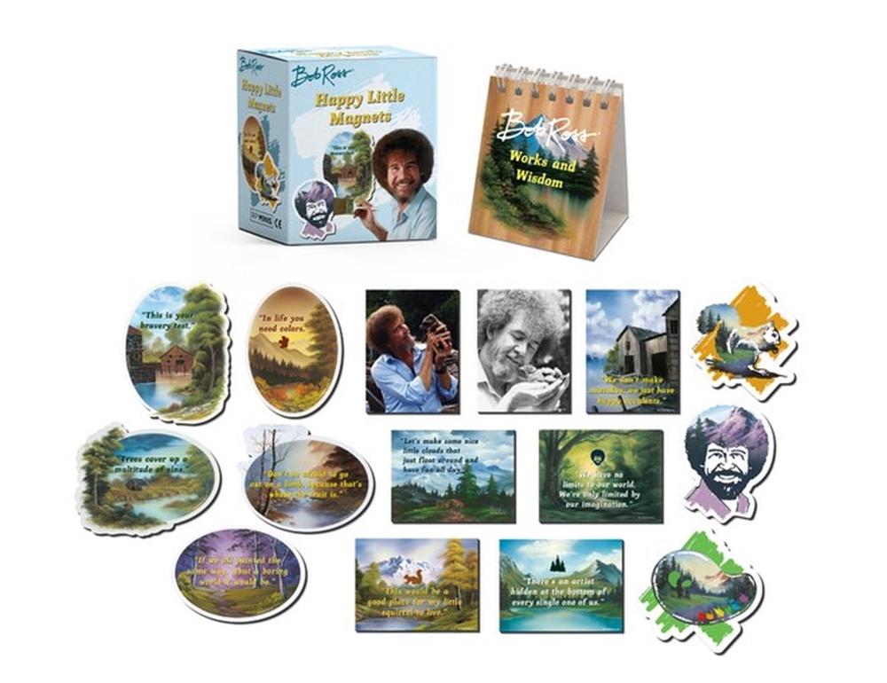 Bob Ross: Happy Little Magnets by Bob Ross - ISBN: 9780762498260