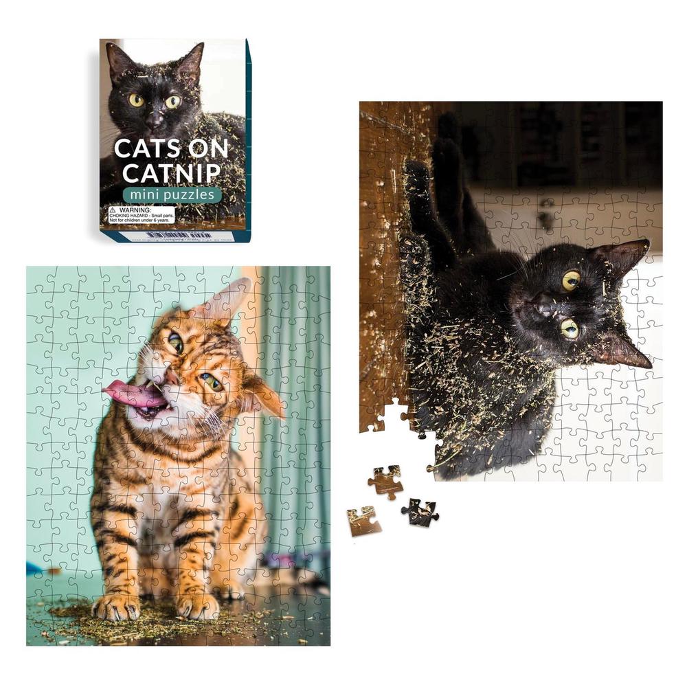 Cats on Catnip Mini Puzzles by Andrew Marttila - ISBN: 9780762499892