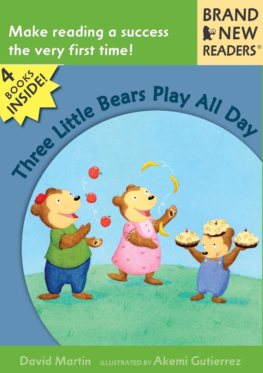 Three Little Bears Play All Day by David Martin - ISBN: 9780763642303