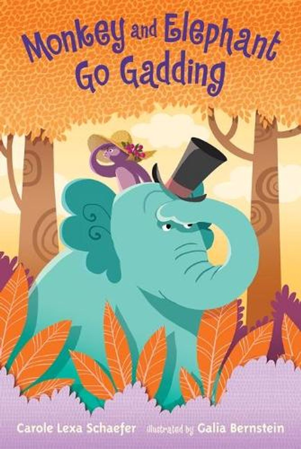 Monkey and Elephant Go Gadding by Carole Lexa Schaefer - ISBN: 9780763661281