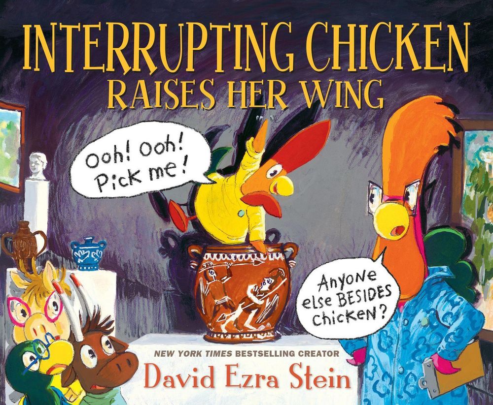 Interrupting Chicken Raises Her Wing by David Ezra Stein - ISBN: 9780763682040