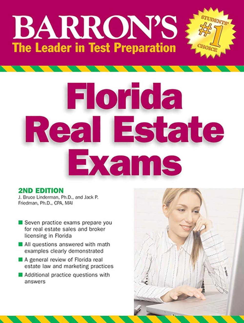 Barron's Florida Real Estate Exams by Jack P. Freidman, Paperback