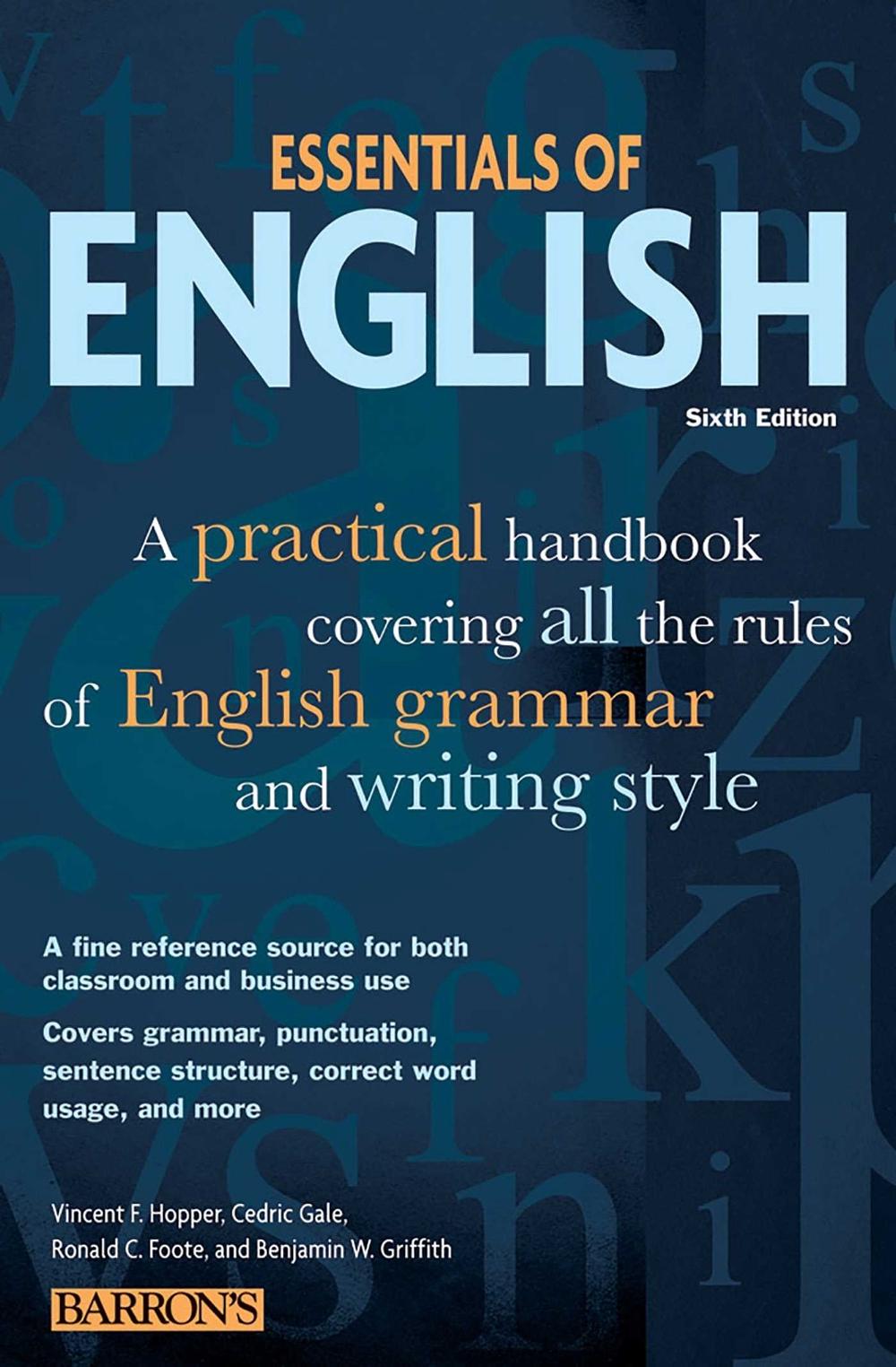 Essentials of English by Vincent F. Hopper - ISBN: 9780764143168