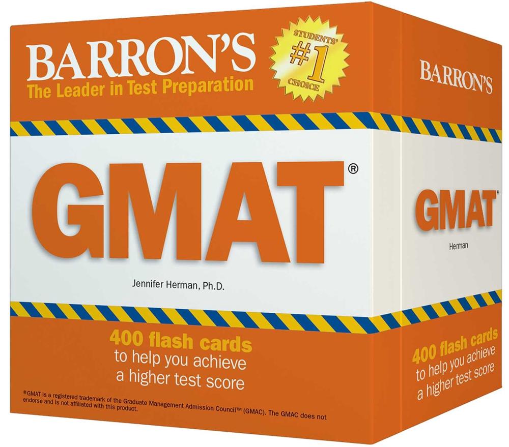 Barron's Gmat Flash Cards by Jennifer Herman - ISBN: 9780764166655