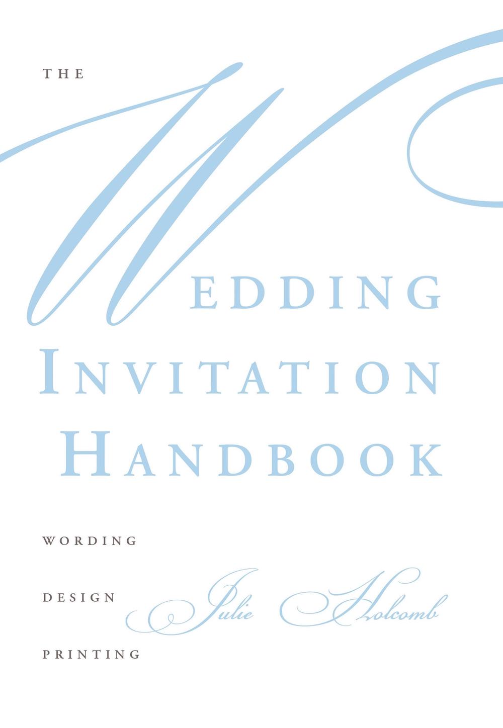 The Wedding Invitation Handbook, 9780764356100