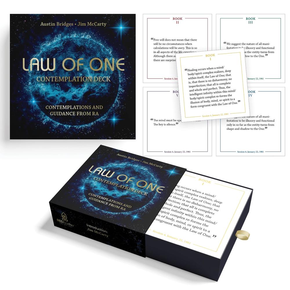 The Law of One Contemplation Deck (Deck and Guidebook Set), 9780764370335