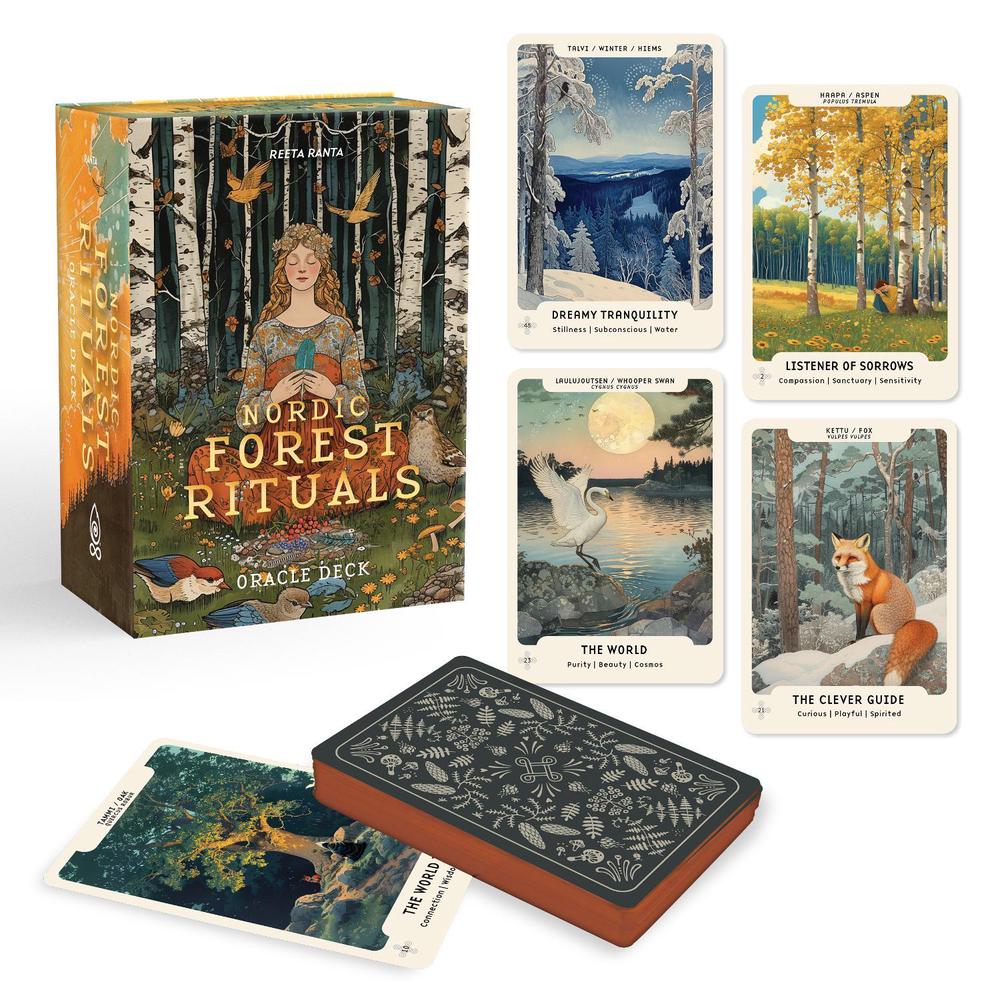 Nordic Forest Rituals Oracle Cards, 9780764370960