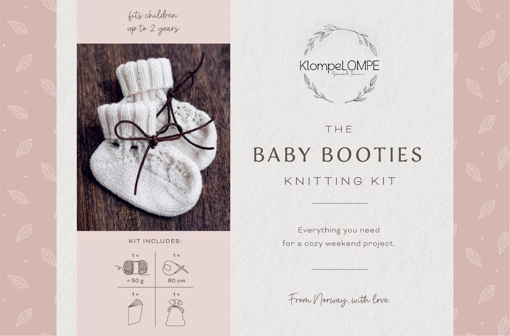 The Baby Booties Knitting Kit by Torunn Steinsland - ISBN: 9780764372506