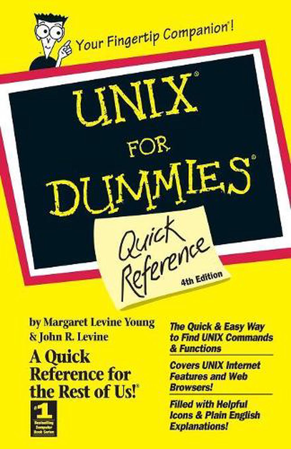 UNIX For Dummies Quick Reference, 4th Edition, 9780764504204