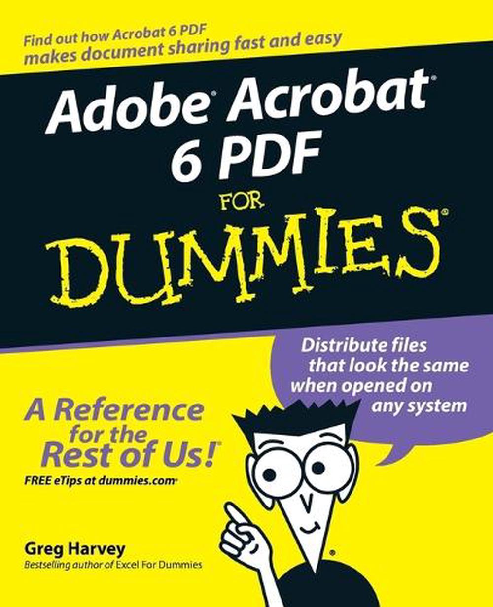 Adobe Acrobat 6 PDF For Dummies, 9780764537608