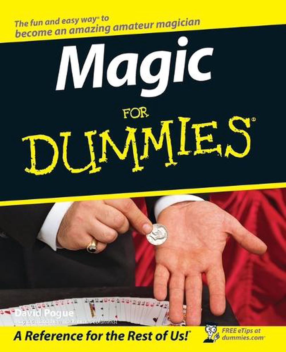 Magic For Dummies by David Pogue, Paperback, 9780764551017 Buy online