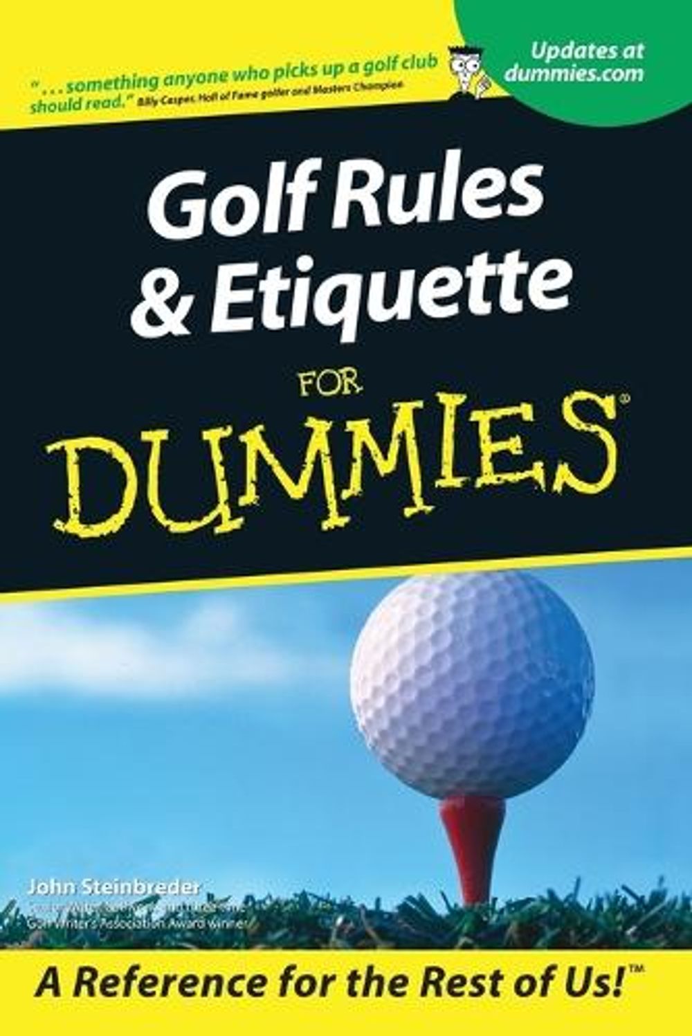Golf Rules and Etiquette For Dummies, 1st Edition by John Steinbreder - ISBN: 9780764553332