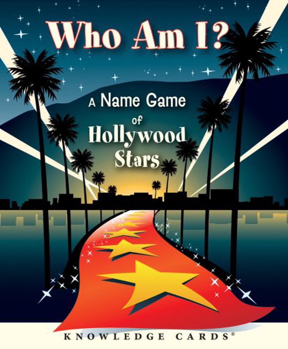 Pomegranate Who Am I? Hollywood Knowledge Deck Card, 9780764944130