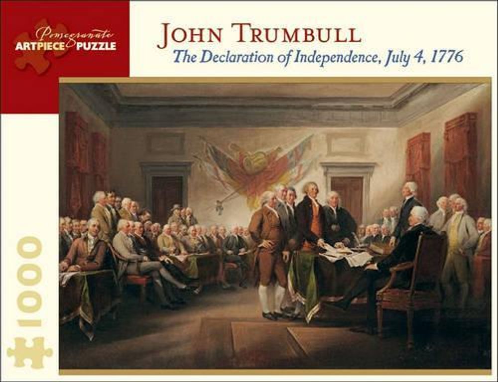 The Declaration of Independence July 4 1776 1000-Piece Jigsaw Puzzle - ISBN: 9780764958687