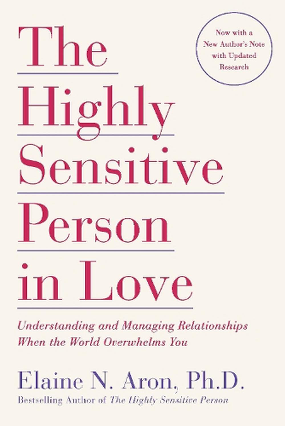 The Highly Sensitive Person In Love By Elaine N Aron Paperback 9780767903363 Buy Online At