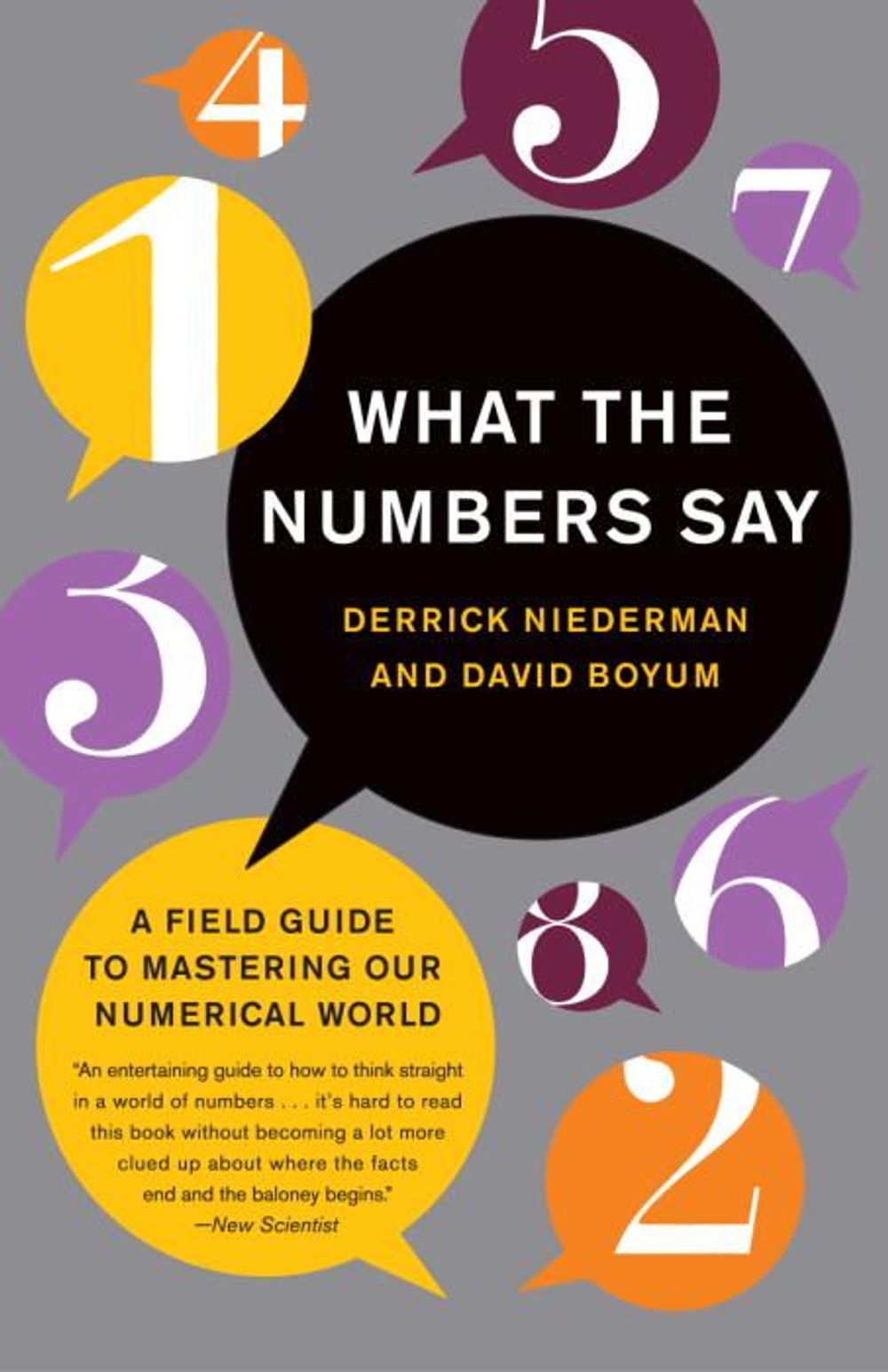What the Numbers Say by Derrick Niederman - ISBN: 9780767909990