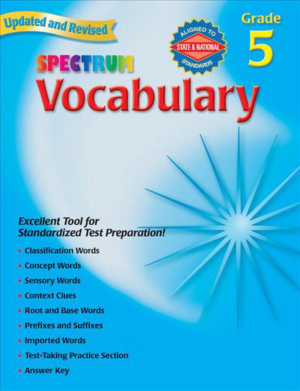 Vocabulary, Grade 5 by School Specialty Publishing, Paperback