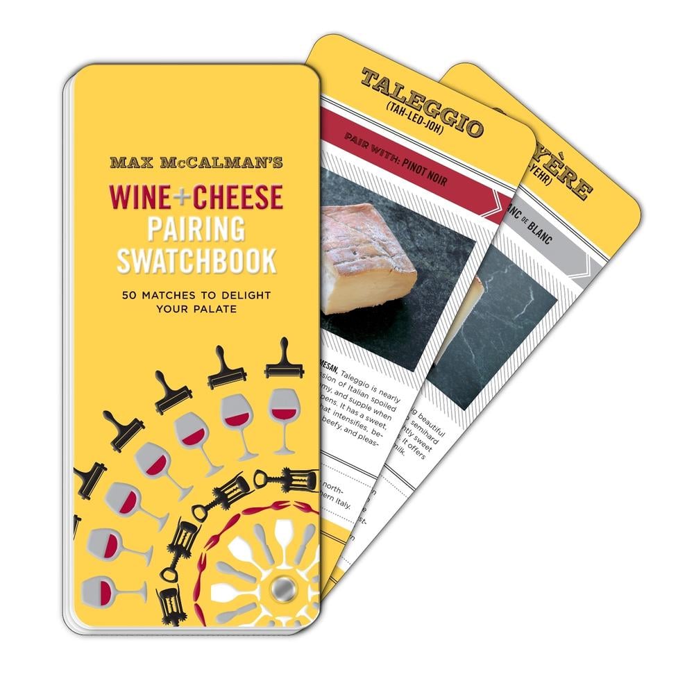 Max McCalman's Wine and Cheese Pairing Swatchbook by Max McCalman - ISBN: 9780770433833