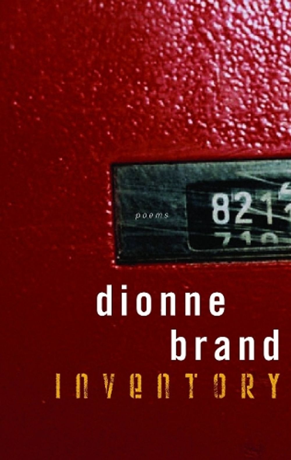 Inventory by Dionne Brand - ISBN: 9780771016622