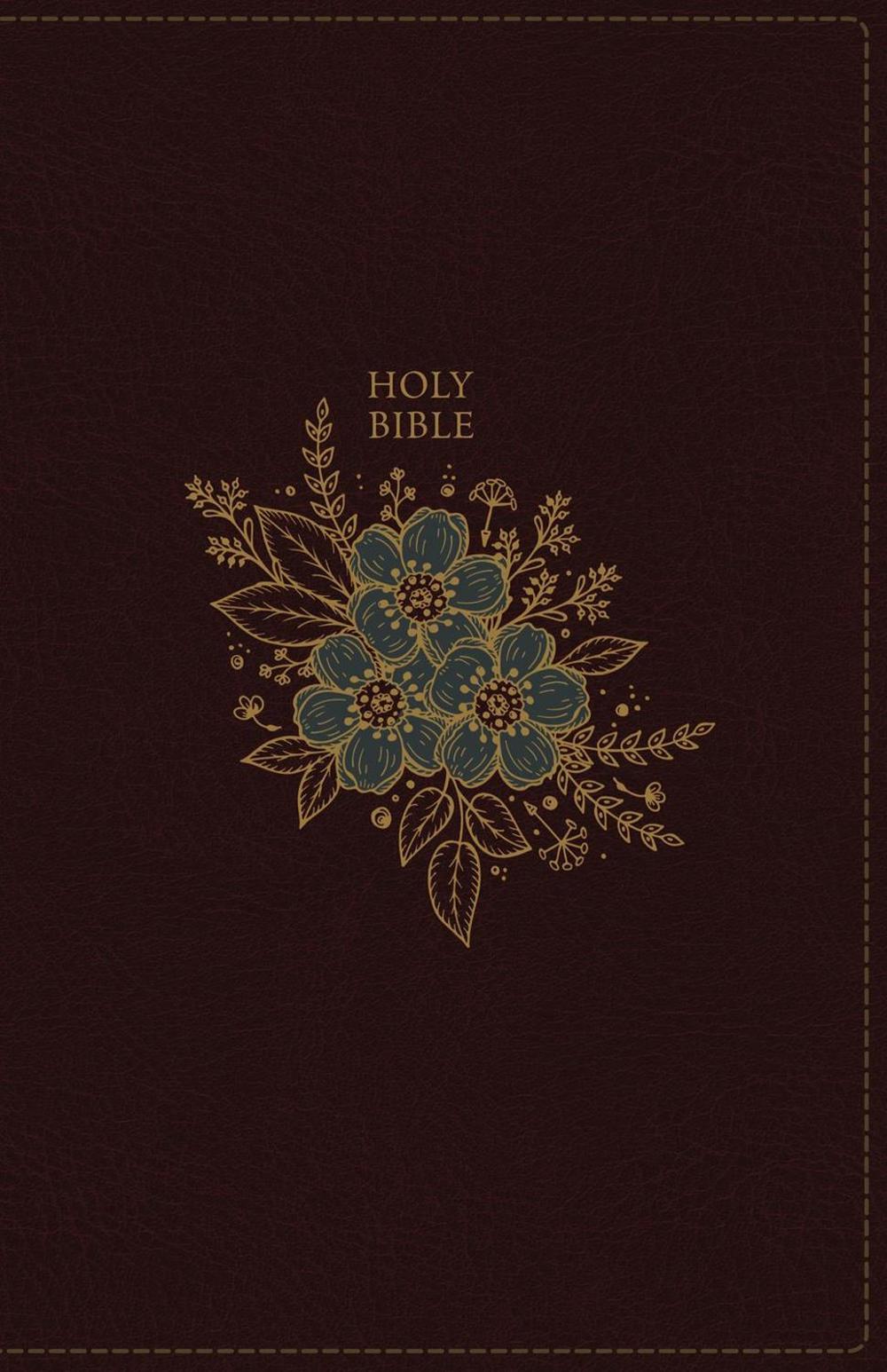 KJV Holy Bible: Personal Size Giant Print with 43,000 Cross References, Deluxe Burgundy Leathersoft, Red Letter, Comfort Print: King James Version, 9780785215585