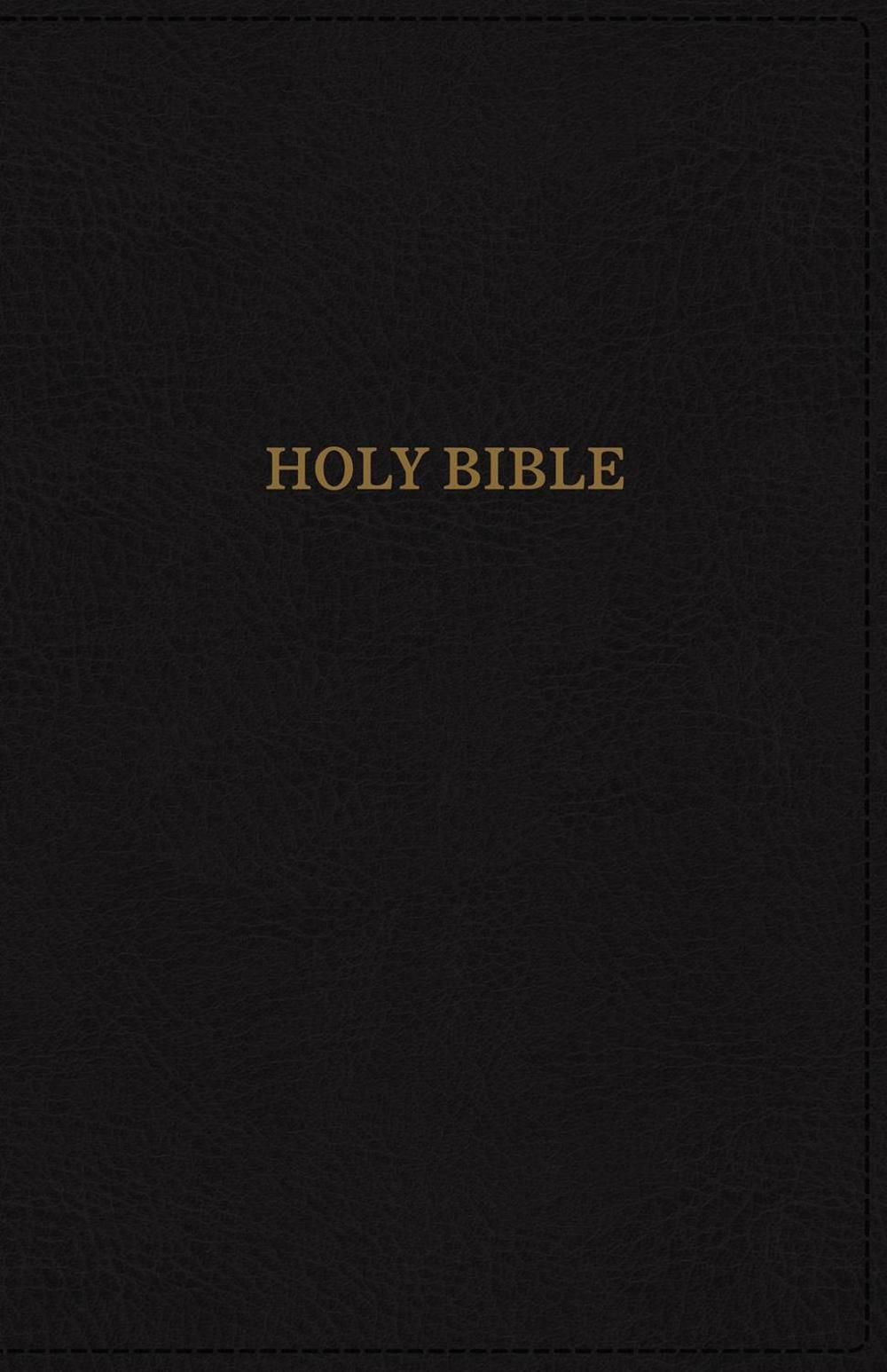 KJV Holy Bible: Super Giant Print with 43,000 Cross References, Deluxe Black Leathersoft, Red Letter, Comfort Print (Thumb Indexed): King James Version, 9780785215677