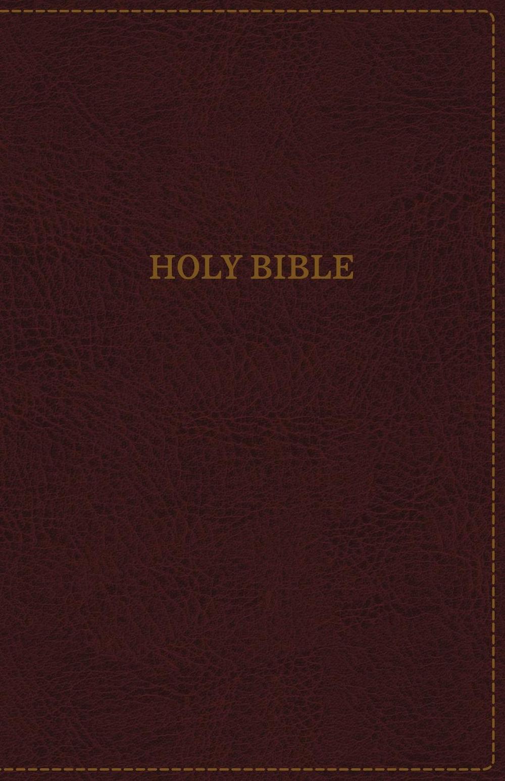 KJV Holy Bible: Thinline, Burgundy Leathersoft, Red Letter, Comfort Print (Thumb Indexed): King James Version, 9780785217275