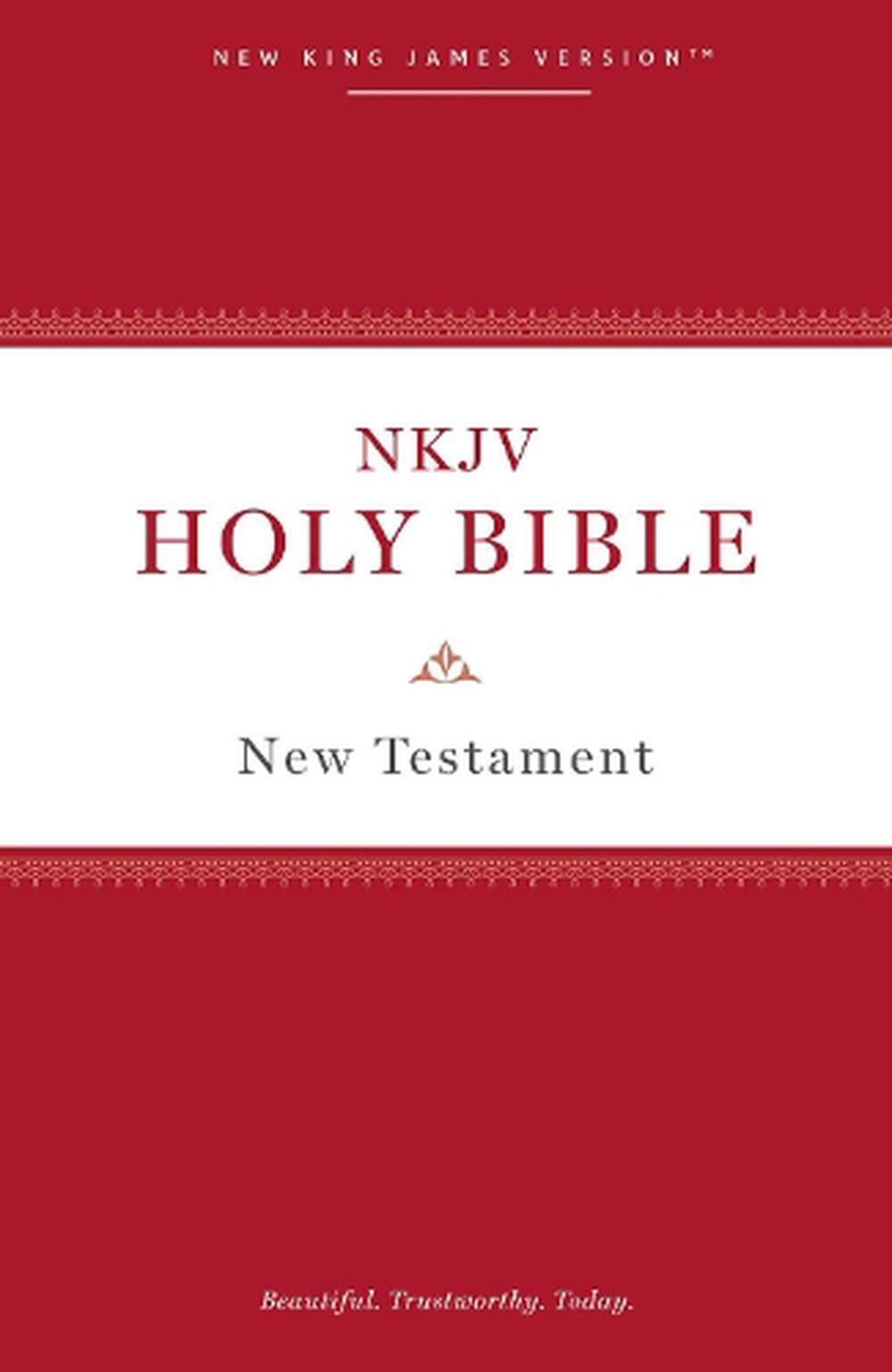 NKJV, Holy Bible New Testament, Paperback, Comfort Print By Thomas ...