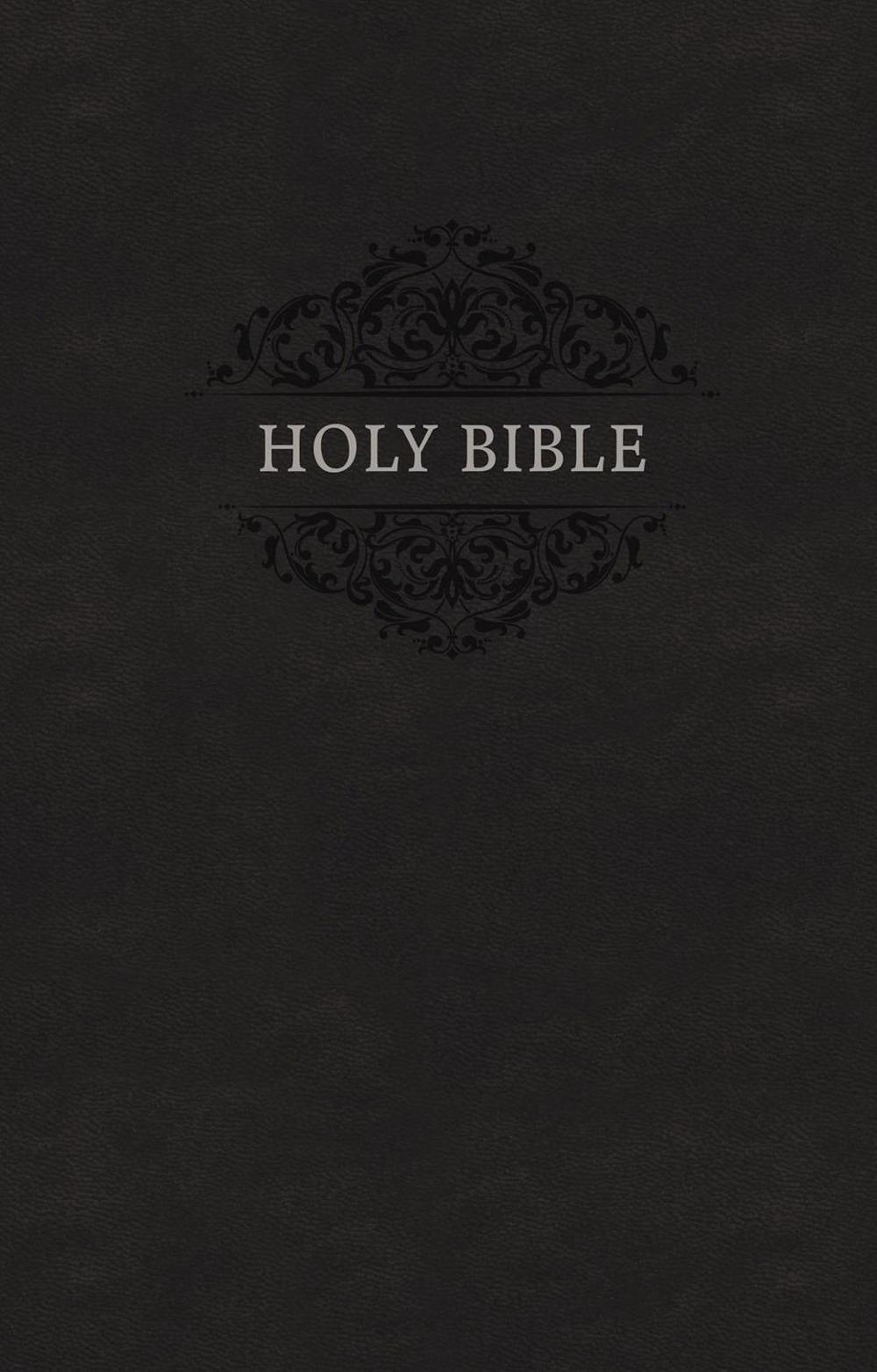 NKJV, Holy Bible, Soft Touch Edition, Leathersoft, Black, Comfort Print, 9780785219477