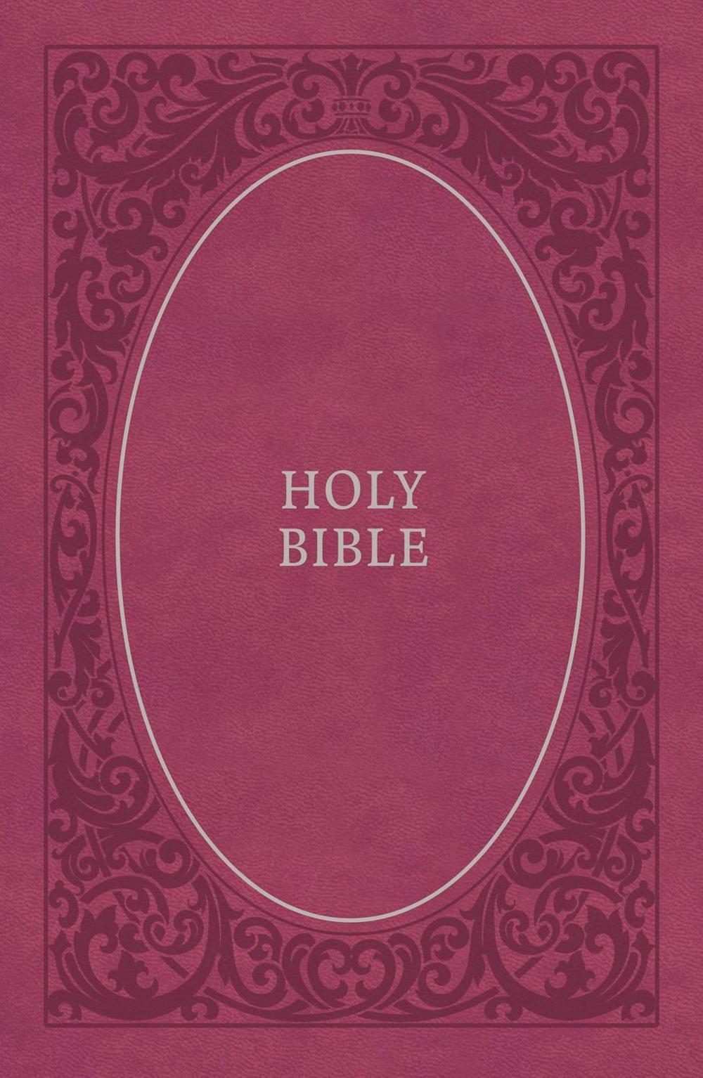 NKJV, Holy Bible, Soft Touch Edition, Leathersoft, Pink, Comfort Print, 9780785219521