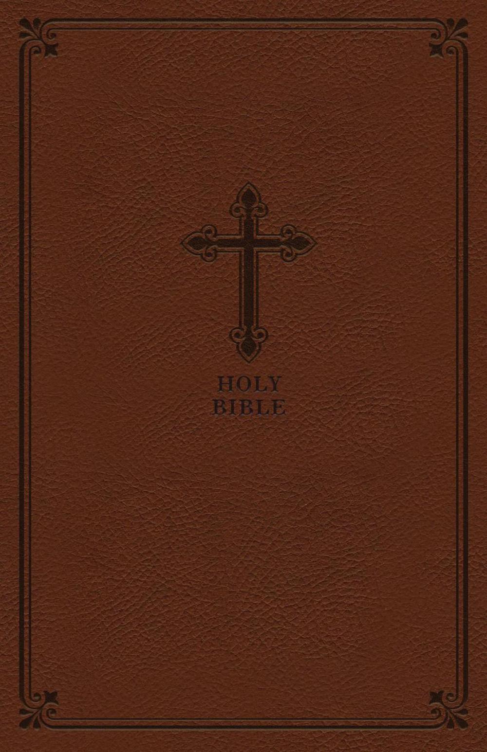 KJV Holy Bible: Value Compact Thinline, Brown Leathersoft, Red Letter, Comfort Print: King James Version, 9780785225874