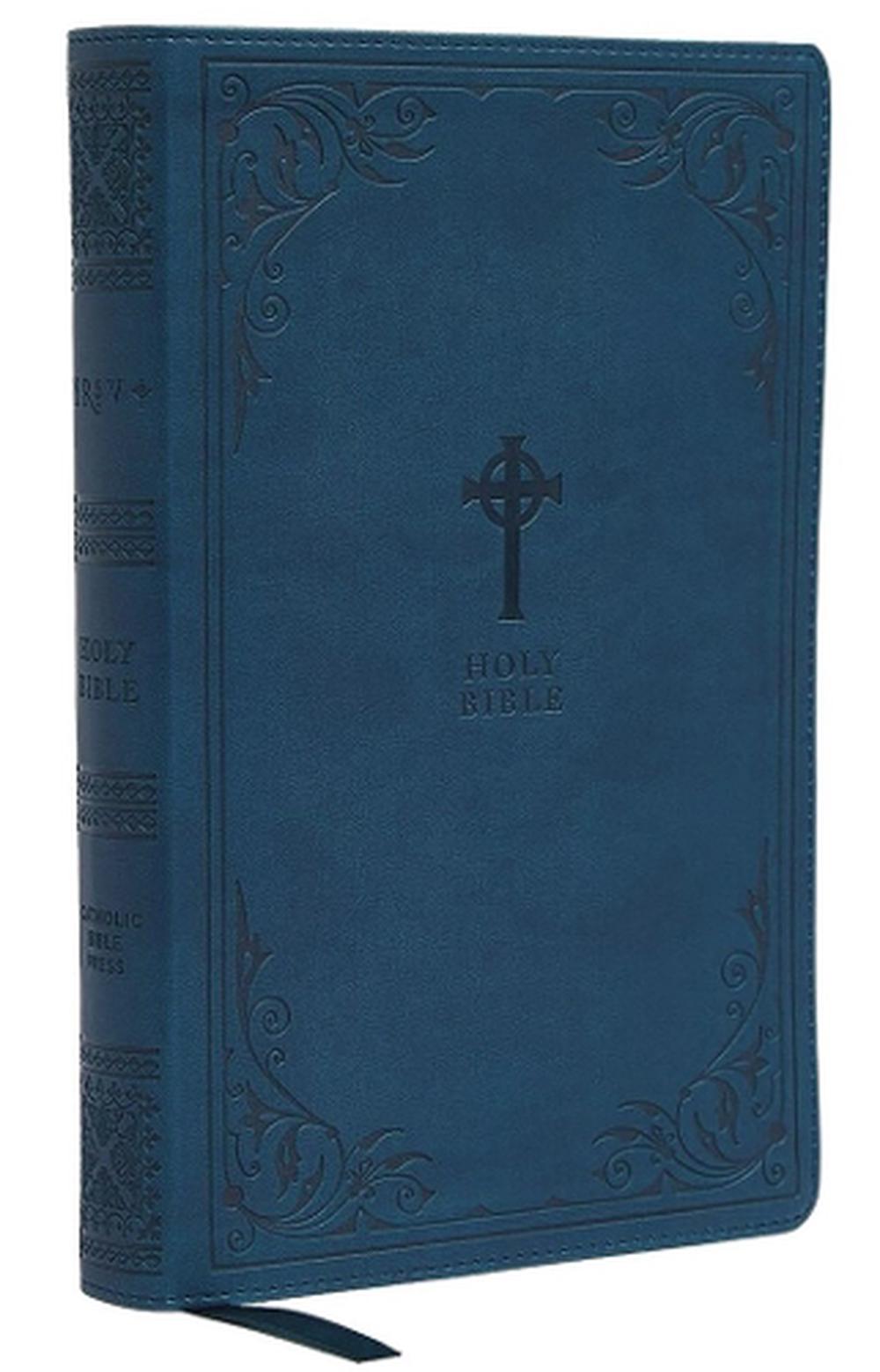 NRSV Catholic Edition Gift Bible, Teal Leathersoft (Comfort Print, Holy Bible, Complete Catholic Bible, NRSV CE), 9780785230410