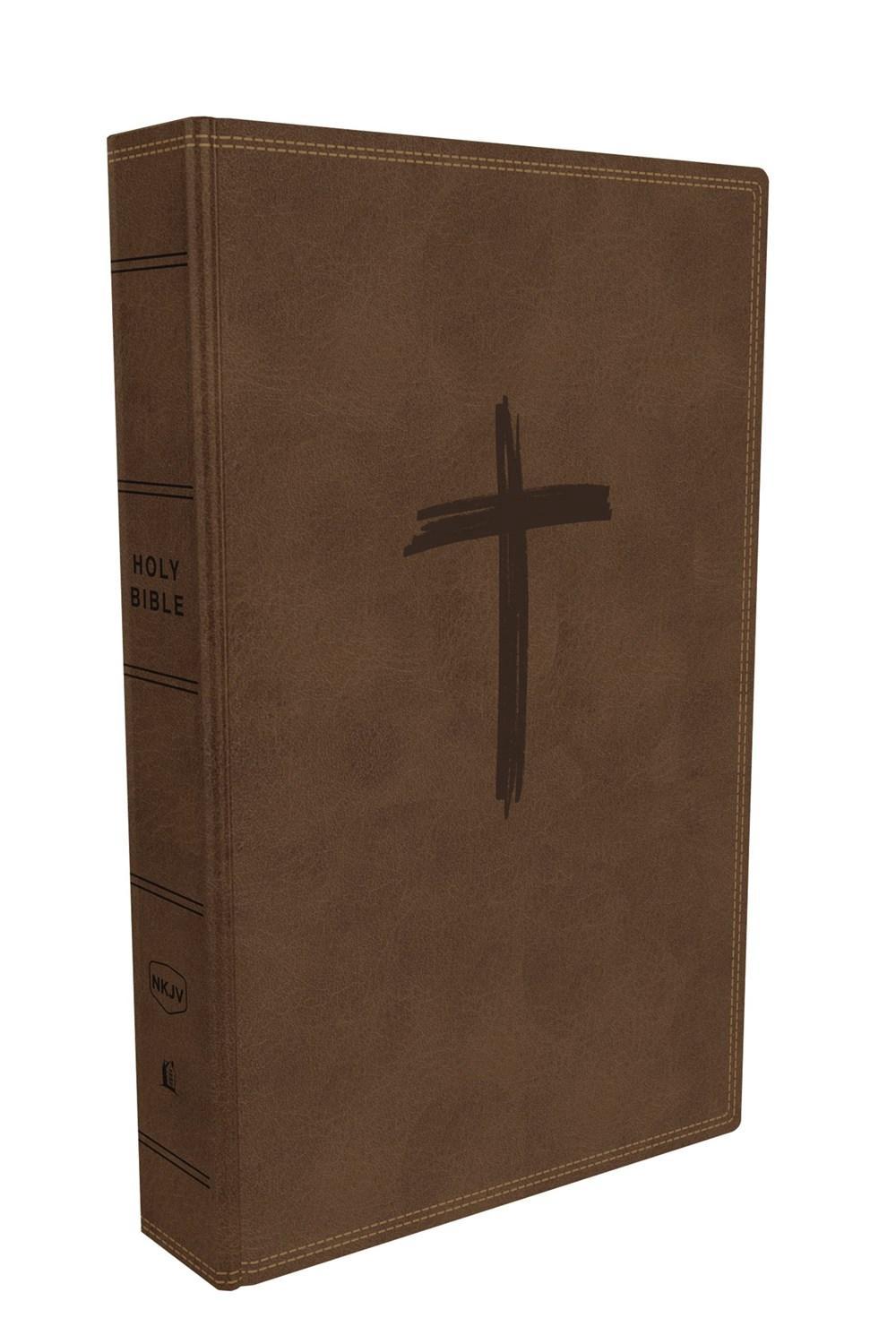 NKJV, Holy Bible for Kids, Leathersoft, Brown, Comfort Print, 9780785235712